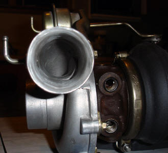 Turbocharger Compressor outlet.