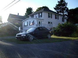 My car sitting in the sun.