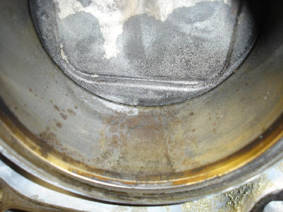 Pitting at the walls of cylinder #2