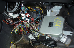 ECU wiring done.