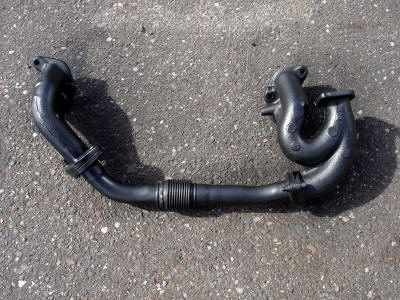 Headers painted with 2000F paint.