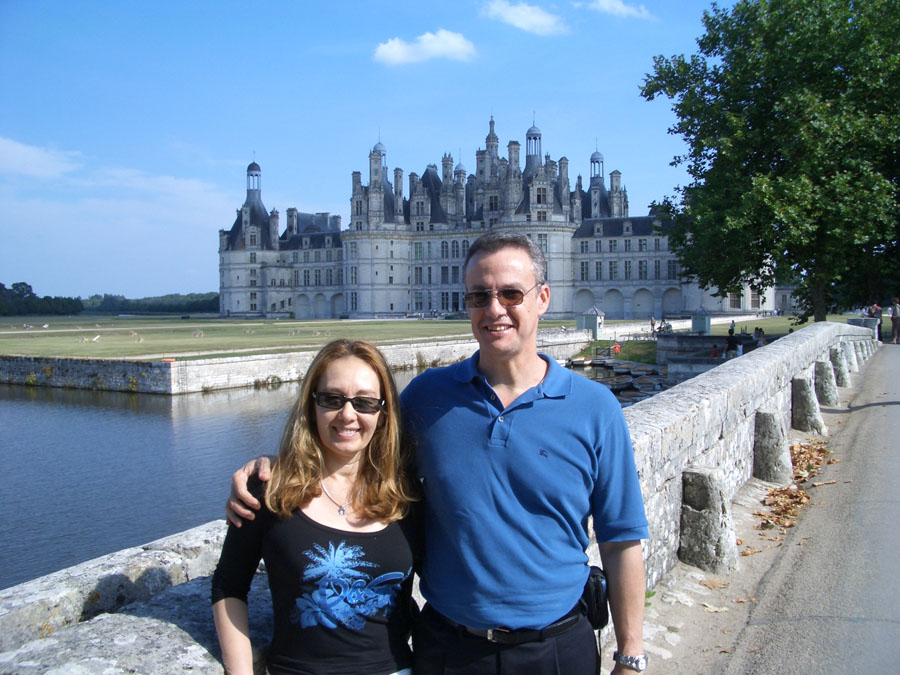 My parents in France.