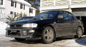 With mudflaps