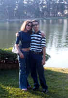  With my ex-girlfriend Tamara on a city park in Sao Paulo.