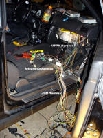 Integrating wire harnesses.